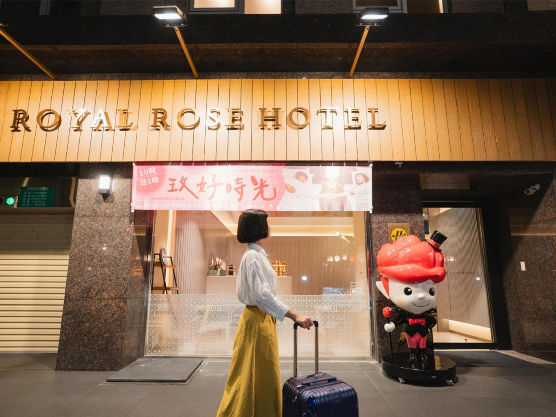 Royal Rose Hotel Zhongshan Taipei Extérieur photo